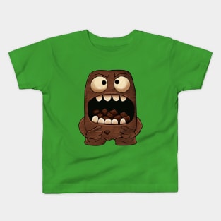 Chocolate Monster Kids T-Shirt